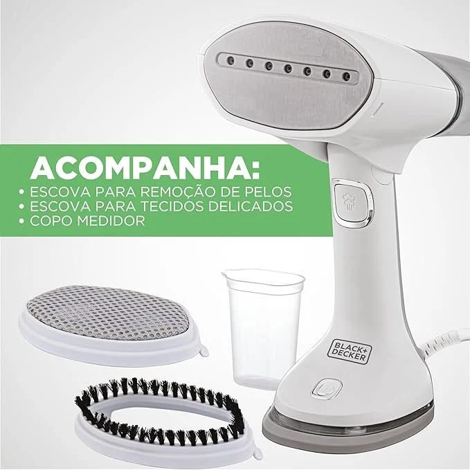 Vaporizador de Roupas 3 em 1: Compacto, Portátil e Bivolt | BDV3000, foto 4