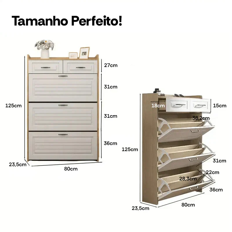 Sapateira Organizadora Compacta, foto 5