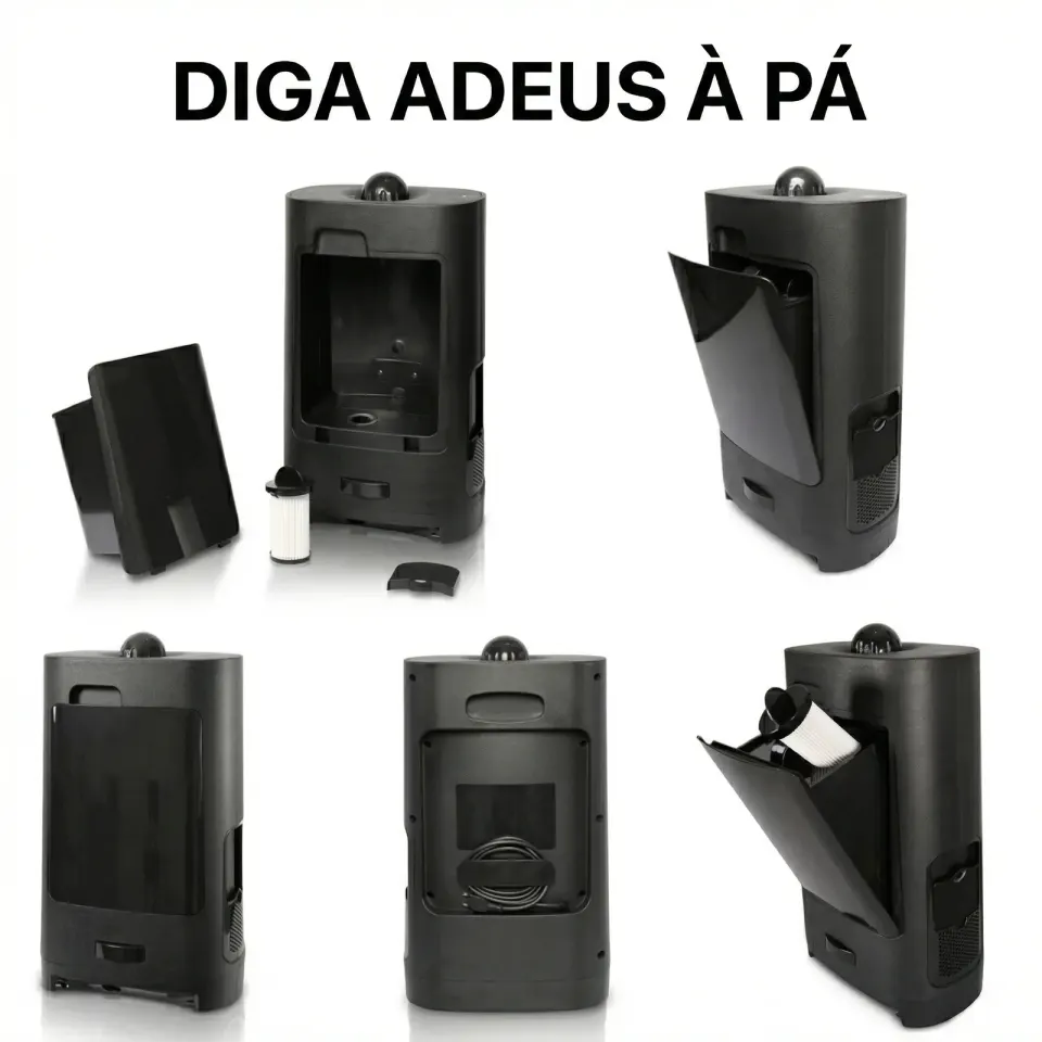 Lixeira Aspiradora Automática - Bivolt, 1400W, 2.7L, foto 3