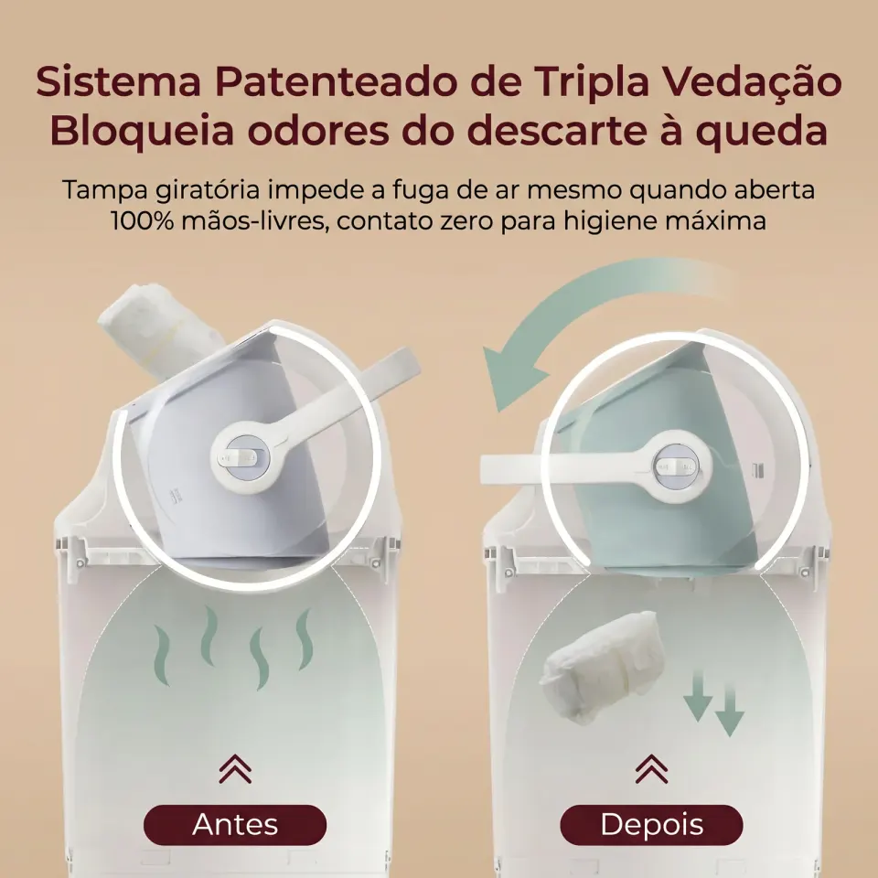 Lixeira Anti Odor com Vedação, foto 9