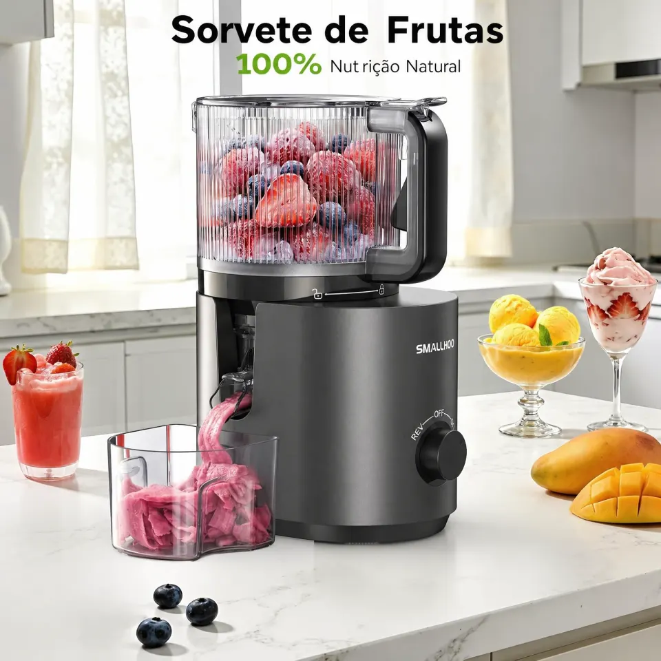 Extrator de Suco Cold Press - Bivolt, foto 6